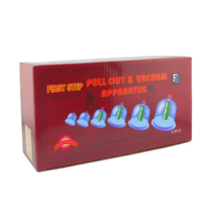 First Step Vacuum Cupping Set 6 Cups