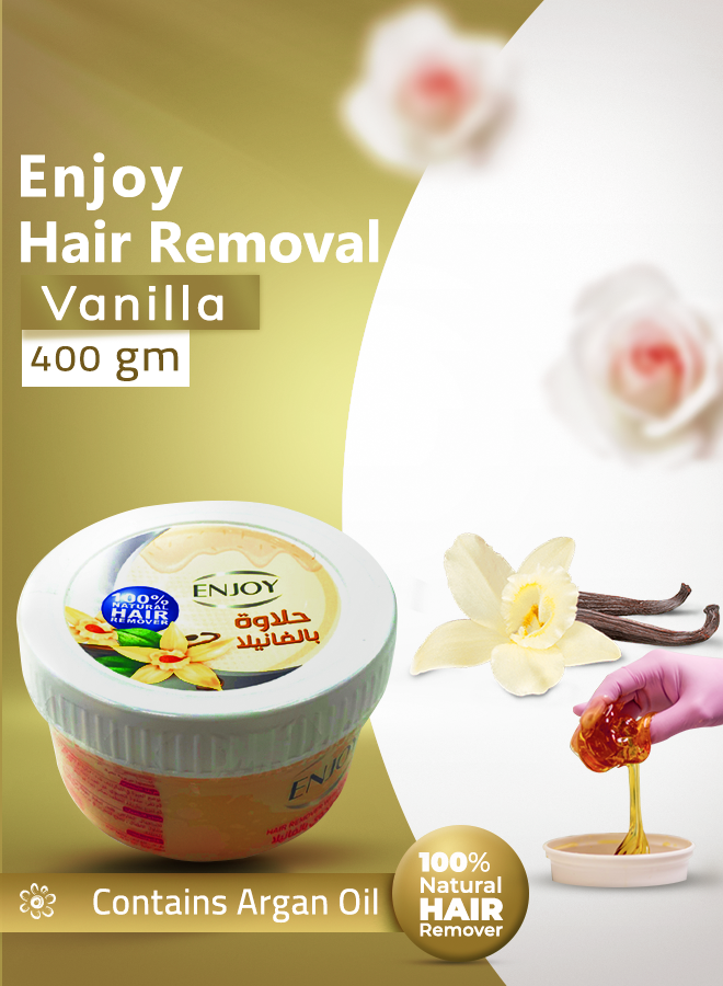 Enjoy Hair Remover with Vanilla 400 gm