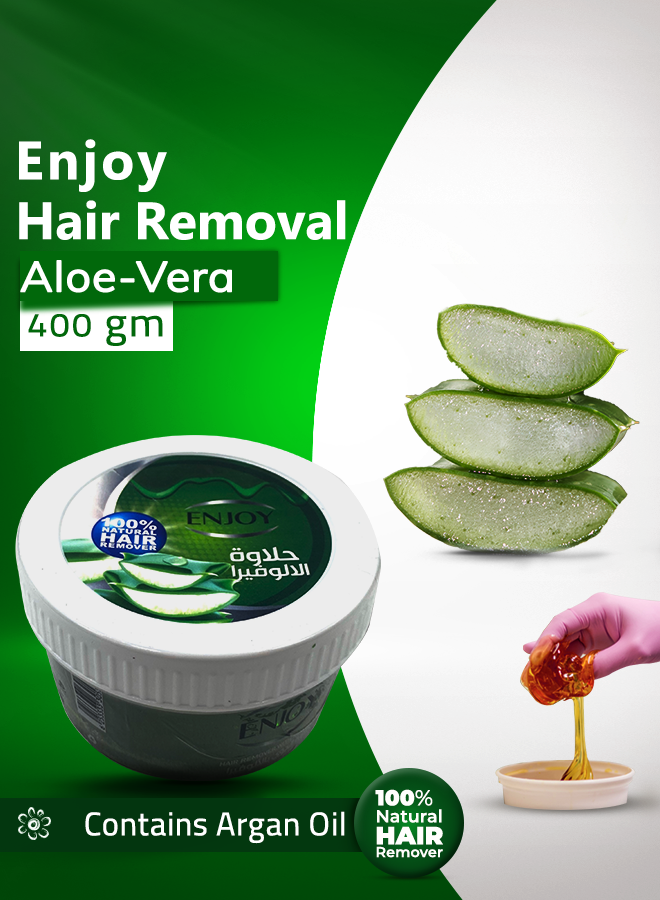 ENJOY Hair Remover with Aloe vera 400 gm