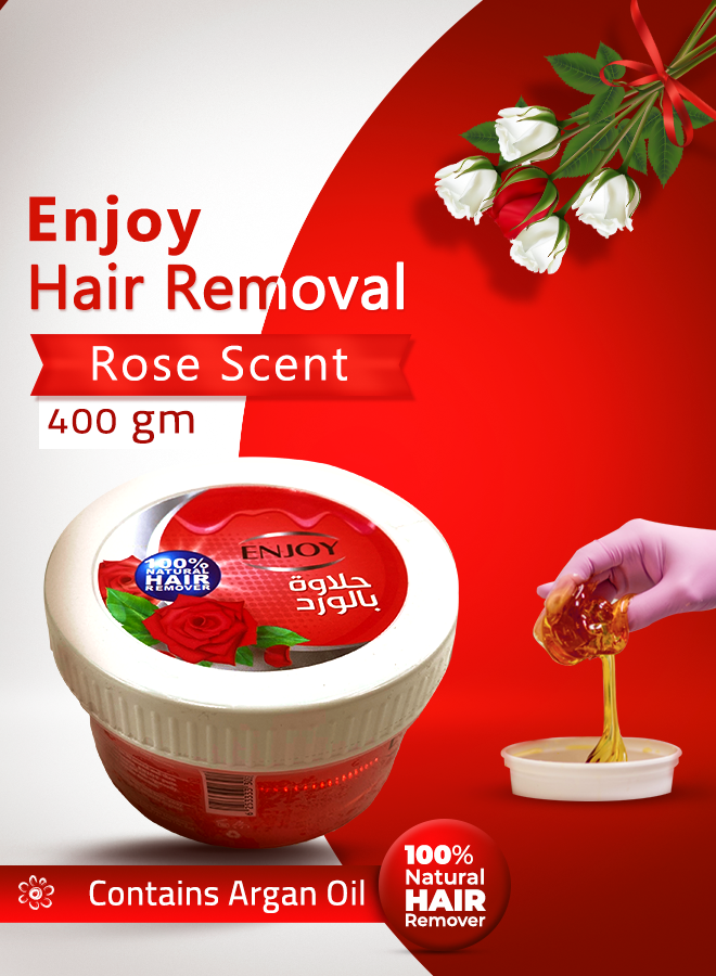 ENJOY Hair Remover with Rose 400 gm