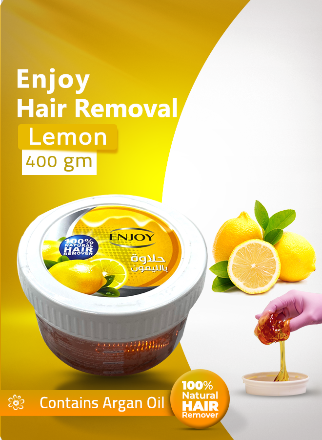 ENJOY Hair Remover with Lemon 400 gm -