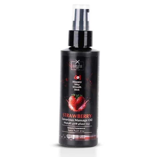 X-Night Delight 4x1 Luxurious Massage Oil Strawberry 120 ml