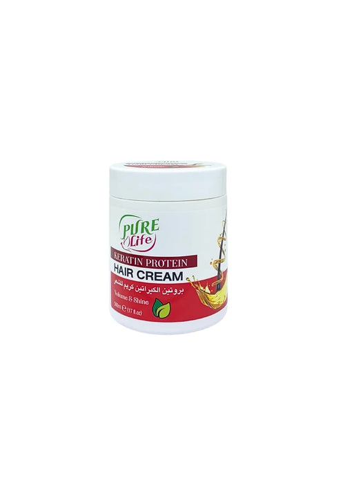 Pure Life Hair Cream With Keratin Protein 500 ml