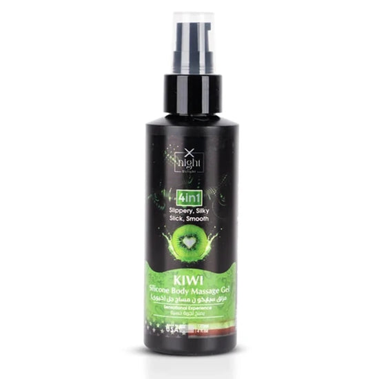 X-Night Delight 4x1 Silicone Body Massage Gel Kiwi 120 ml
