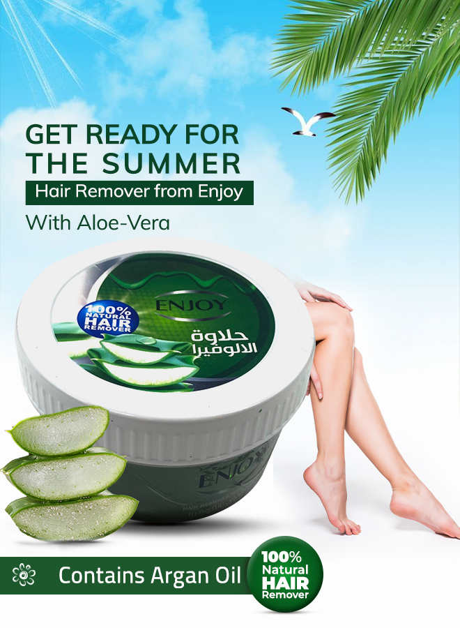 ENJOY Hair Remover with Aloe vera 400 gm