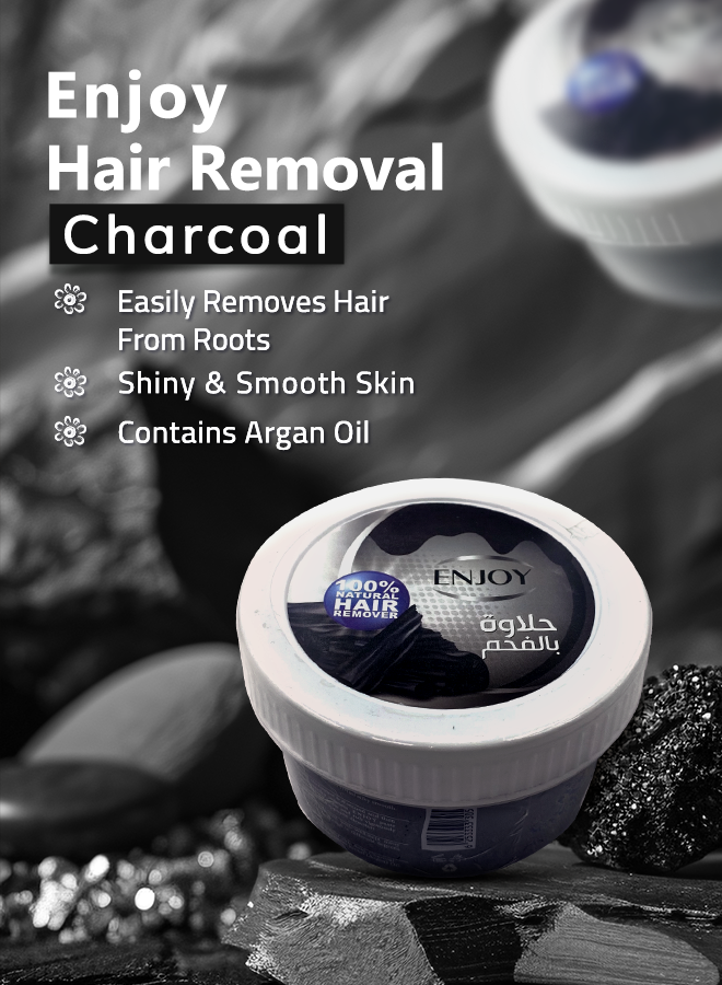 ENJOY Hair Remover with Charcoal 400 gm