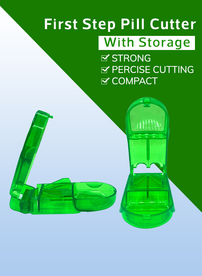 First Step Pill Cutter (Green Color)