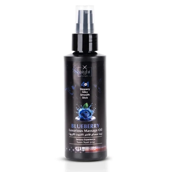 X-Night Delight 4x1 Luxurious Massage Oil Blueberry 120 ml