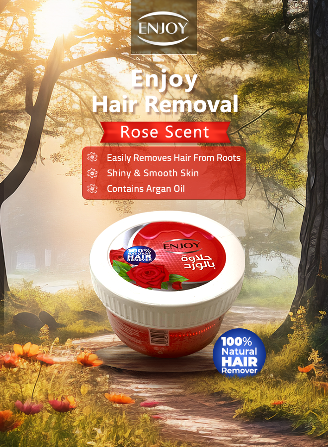 ENJOY Hair Remover with Rose 400 gm