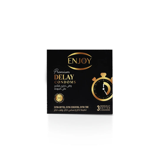 Enjoy Premium Condoms Delay Extra Time 3 pcs