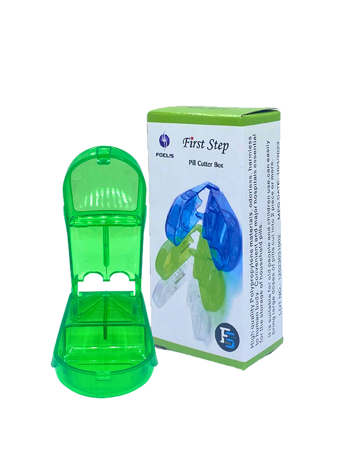 First Step Pill Cutter (Green Color)