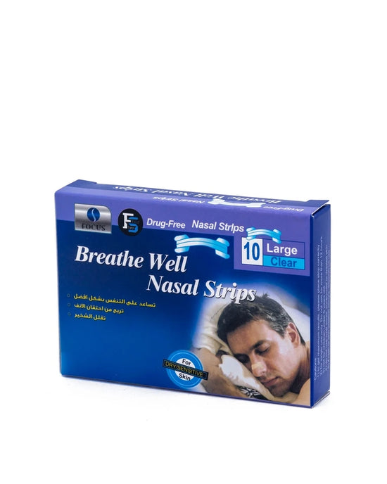 Breathe Better Nasal Strips Adults 10 pcs