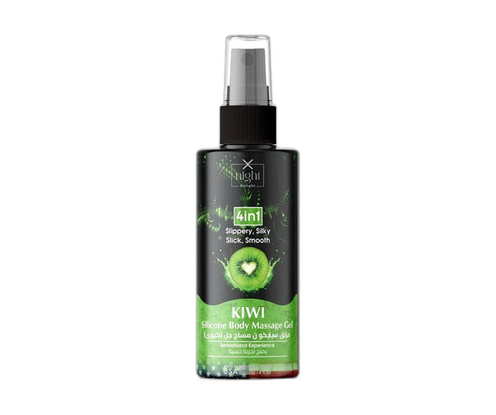 X-Night Delight 4x1 Silicone Body Massage Gel Kiwi 120 ml