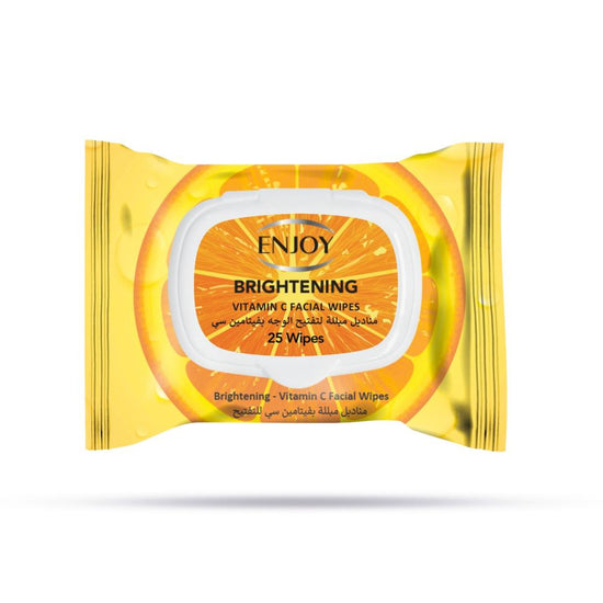 Enjoy Biodegradable Vitamin C Facial Wipes 25 pcs