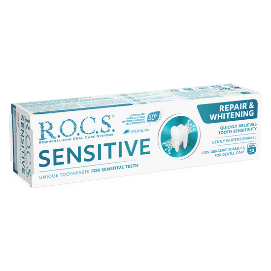 ROCS Toothpaste Sensitive Repair & Whitening 94 g