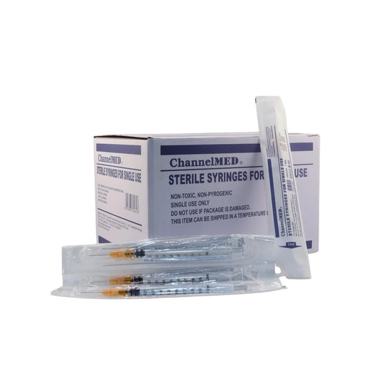 Channel Med 1 ML Disposable Syring (Tuberclin) With 25G × 5/8" Needle