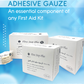 First Step Adhesive Guaze 4 Cm (12Pcs)