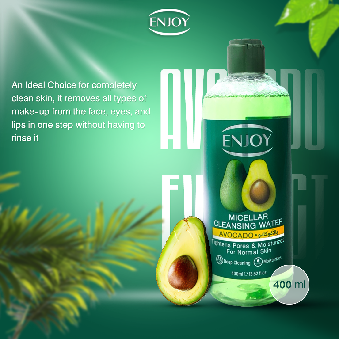 Enjoy facial micellar Avocado 400 ml