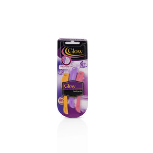 GLOW Face & Body Razors With Safety Guard For Women 3 pcs