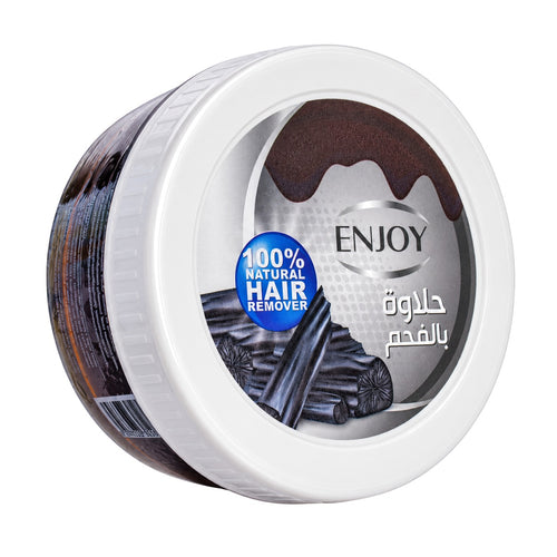 Enjoy Hair Removal Sugar Wax With Charcoal 250 g