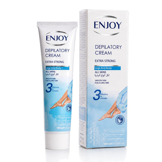 Enjoy Depilatory Cream for Legs & Body All Skin Types 100 ml