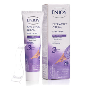 Enjoy Depilatory Cream for Legs & Body Sensitive Skin 100 ml