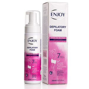 Enjoy Depilatory Foam with Coconut Oil & Aloe Vera Extract 200 ml