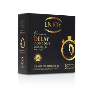 Enjoy Premium Condoms Delay Extra Time 3 pcs