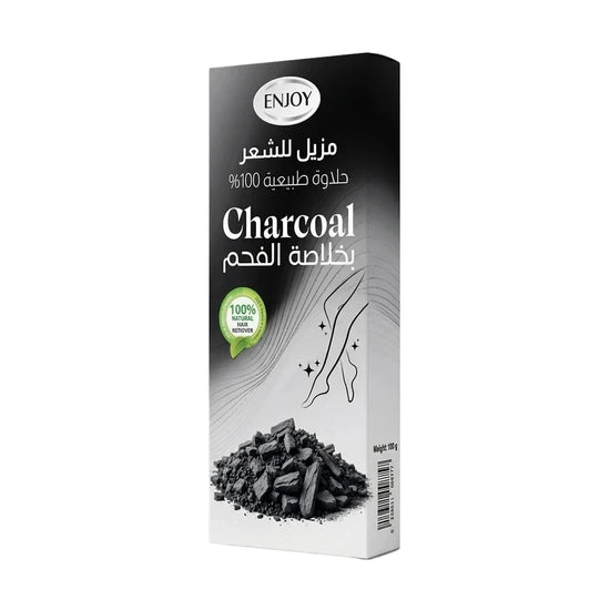 Enjoy Hair Removal Sugar Wax With Charcoal 100 g