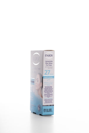 Enjoy Liposoluble Face Wax Strips for Normal Skin 27 pcs