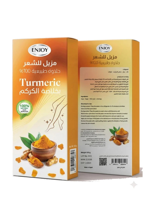 Enjoy Hair Removal Sugar Wax With Turmeric 100 g