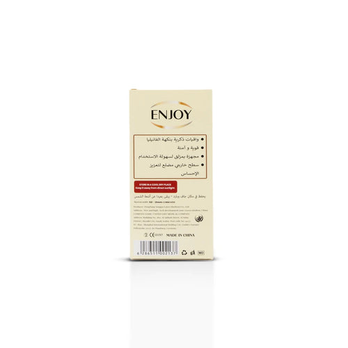 Enjoy Condoms Vanilla Ice Cream Flavor 12 pcs
