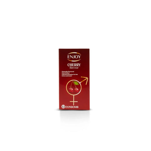 Enjoy Condoms Cherry Flavor 12 pcs