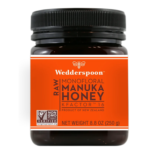 Wedderspoon Raw Manuka Honey K-Factor 16 Jar 250 g
