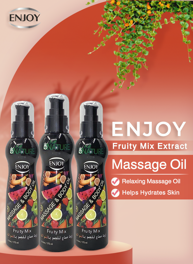 Enjoy Fruit Massage Oil 175 Ml