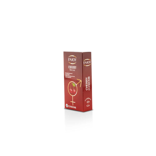 Enjoy Condoms Cherry Flavor 12 pcs