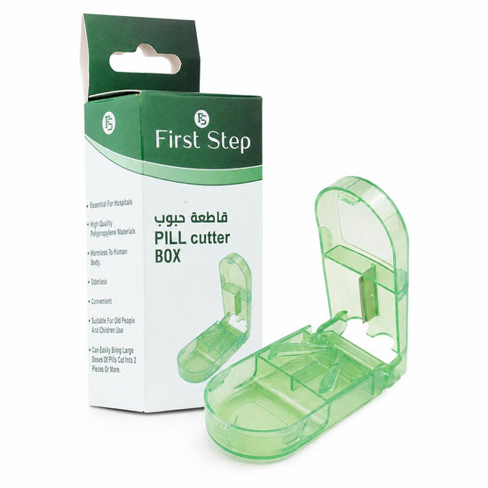 First Step Pill Cutter Green Color