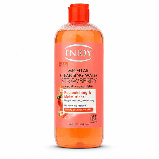 Enjoy Micellar Cleansing Water Strawberry 400 ml (New)