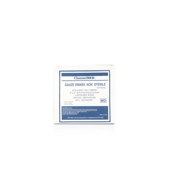 Chanel Med Gauze Swab 7.5 cm × 7.5 cm 100 pcs (New)