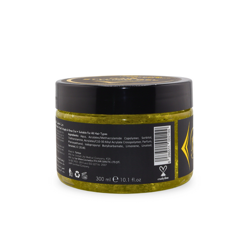 Pure Life Hair Styling Gel Strong Hold Yellow 300 ml 03