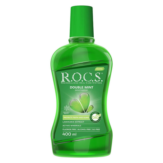 ROCS Mouth wash Double Mint 400 ml