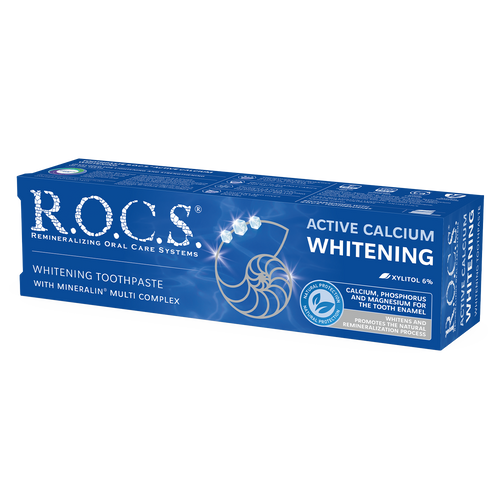 ROCS Toothpaste Active Calcium Whitening 94 g