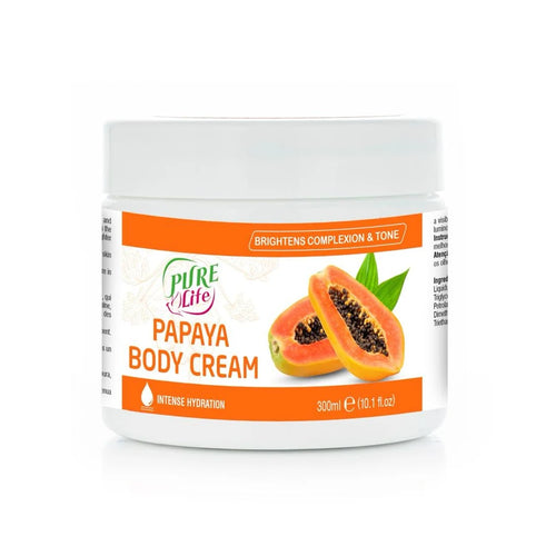 Pure Life Body Cream With Papaya 300 ml