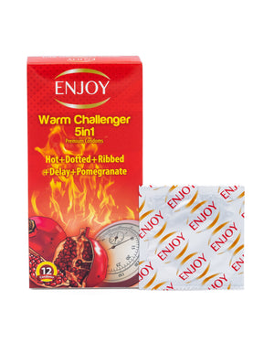 Enjoy Warm Challenger Pomegranate 12 pcs