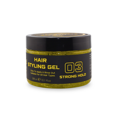 Pure Life Hair Styling Gel Strong Hold Yellow 300 ml 03