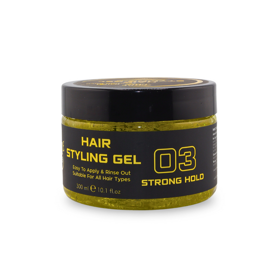 Pure Life Hair Styling Gel Strong Hold Yellow 300 ml 03