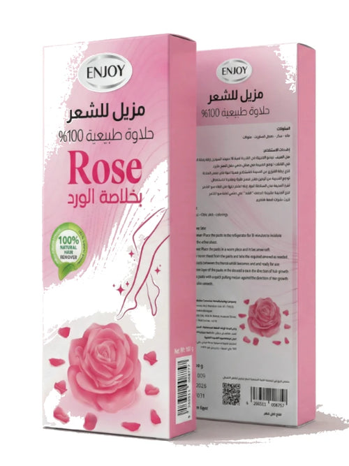 Enjoy Hair Removal Sugar Wax With Rose 100 g