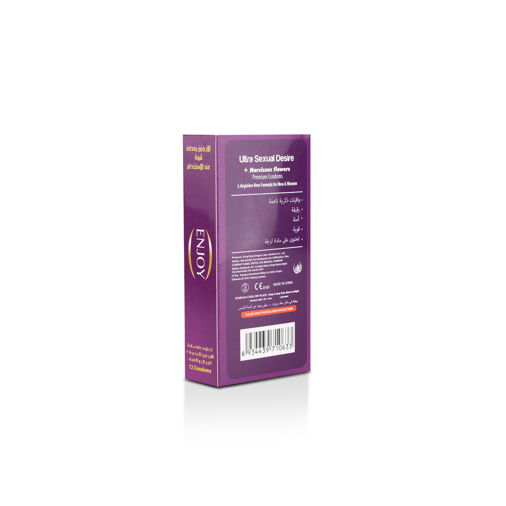 Enjoy Ultra Sexual Desire Premium Condoms 12 pcs