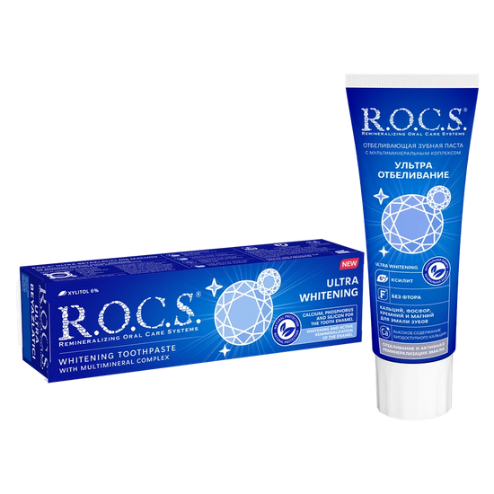 ROCS Whitening Toothpaste Ultra Whitening 94 g