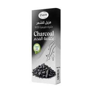 Enjoy Hair Removal Sugar Wax With Charcoal 100 g
